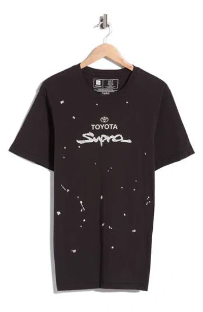 Goodie Two Sleeves Toyota Supra Angles Graphic T-shirt In Brown