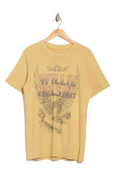 Goodie Two Sleeves Willie Nelson Eagle Graphic T-shirt