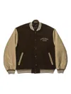 Goodies Sportive Logo-embroidered Bomber Jacket In Black