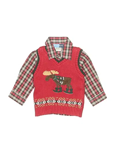 Pre-owned Goodlad Kids' Sweater Vest In Red
