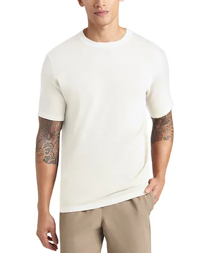 Goodlife Mini Waffle Knit Crew In White