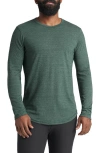 GOODLIFE GOODLIFE SCALLOP CREWNECK LONG SLEEVE T-SHIRT