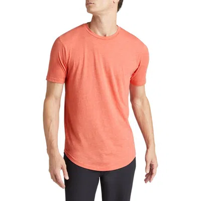 Goodlife Scallop Crewneck T-shirt In Red