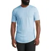Goodlife Scallop Crewneck T-shirt In Blue