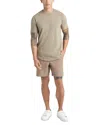 Goodlife Slub Scallop Crew In Timber
