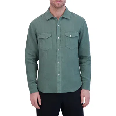 Goodlife Snap Front Shirt In Laurel