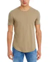 Goodlife Supima Scallop Short Sleeve Crewneck Tee In Timber
