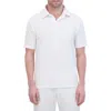 Goodlife Terry Cloth Polo In White