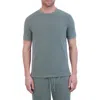 Goodlife Terry Cloth Split Hem T-shirt In Laurel
