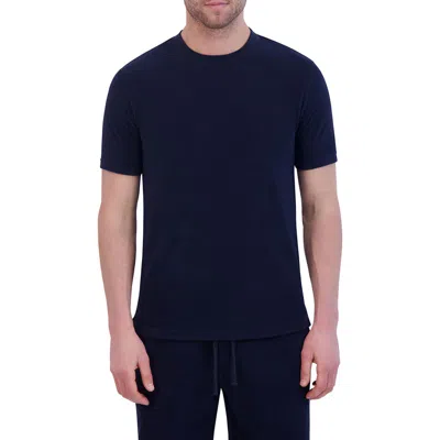 Goodlife Terry Cloth Split Hem T-shirt In Midnight