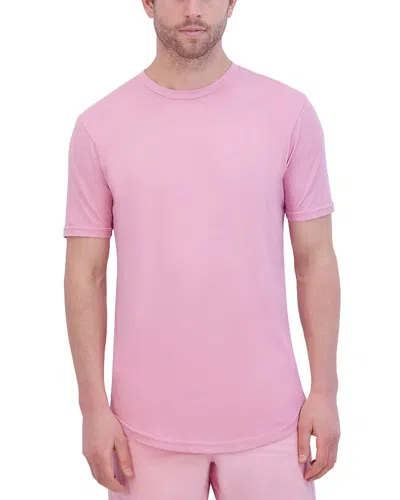Goodlife Triblend Scallop Short Sleeve Crewneck Tee In Candy Pink