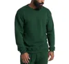 Goodlife Venice Slim Fit Crewneck Sweatshirt In Evergreen