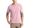 Goodlife Vintage Slim Fit Classic Tee In Candy Pink