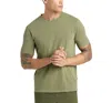 Goodlife Vintage Slim Fit Classic Tee In Mosstone