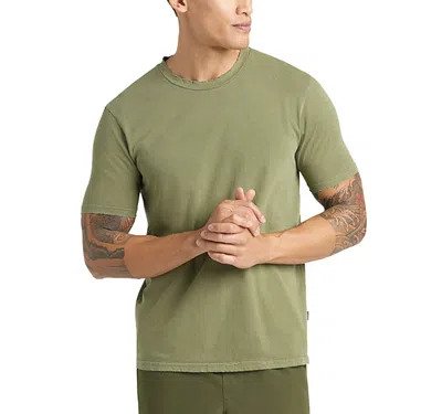 Goodlife Vintage Slim Fit Classic Tee In Mosstone