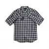 Goodman Men's Long Sleeve On Point Plaid In Black Ventura In Multi