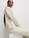 Goodmove Women's Cotton Rich Mesh Panel Relaxed Hoodie
