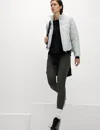Goodmove Women's Stormwear Packable Puffer Jacket In Grey