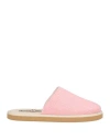 Goodnews Woman Slippers Pink Size 10 Textile Fibers In Pink