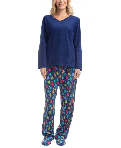 Goodnight Kiss Cozy Up 3pcs Set Gift Pack In Blue