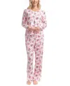 Goodnight Kiss Max And Relax Pant Set In Multi