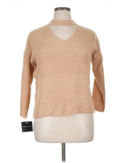 Pre-owned Goodnight Macaroon Pullover Sweater In Brown