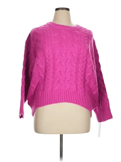 Pre-owned Goodnight Macaroon Pullover Sweater In Pink