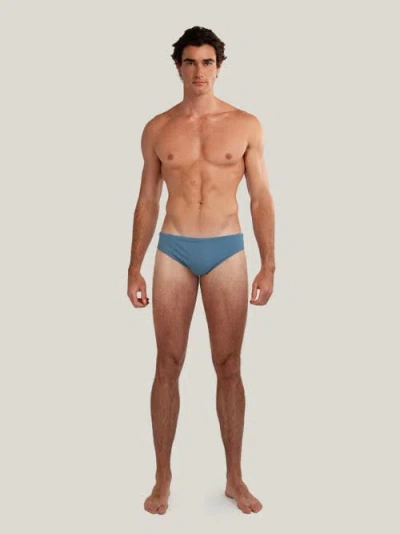 Goodpark Dune Modern Cut Classic Stretch Swim Brief In Blue