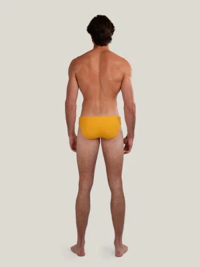 Goodpark Dune Modern Cut Classic Stretch Swim Brief In Orange