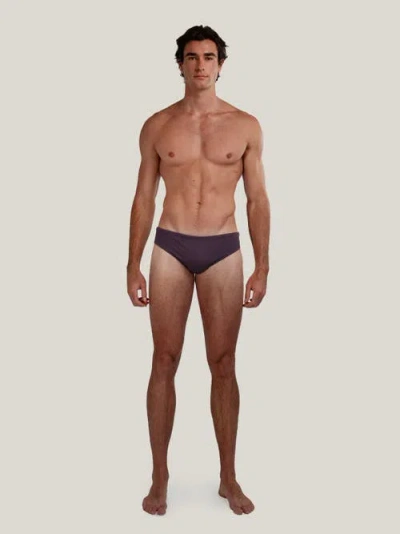 Goodpark Dune Modern Cut Classic Stretch Swim Brief In Purple
