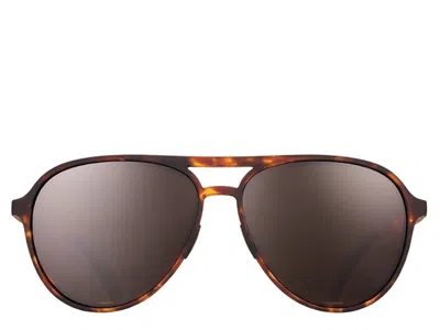 Goodr Amelia Earhart Polarized Aviator Sunglasses In Black