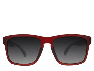 Goodr Blood Moon Barbecue Square Sunglasses In Burgundy