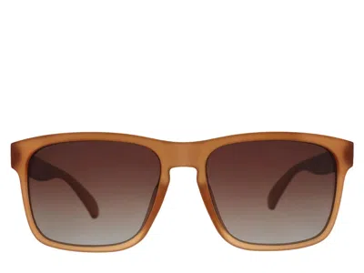 Goodr Cashmere Corporate Camo Square Sunglasses In Brown
