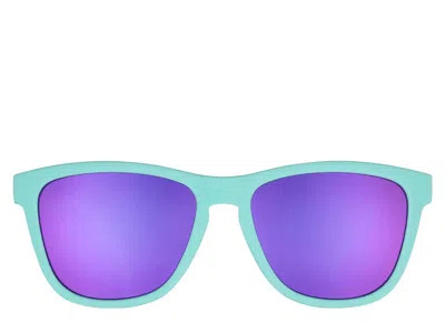 Goodr Electric Dinotopia Carnival Polarized Sunglasses In Blue