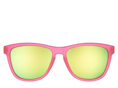 Goodr Flamingos On A Booze Cruise Polarized Sunglasses In Green