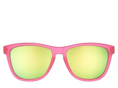 Goodr Flamingos On A Booze Cruise Square Sunglasses In Pink
