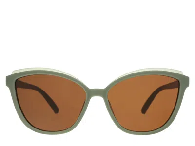 Goodr Gemini Jade Cat Eye Sunglasses In Green
