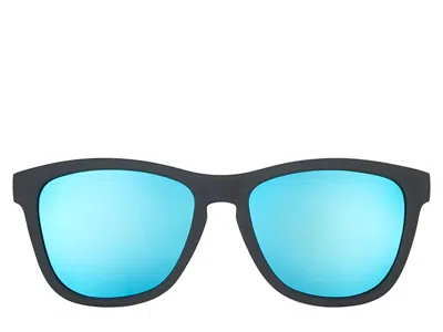 Goodr Mick & Keith's Midnight Ramble Square Sunglasses In Blue