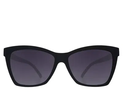 Goodr New Wave Renegade Polarized Sunglasses In Black