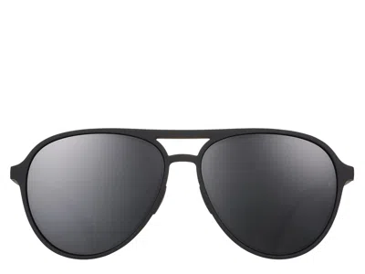 Goodr Operation Blackout Polarized Aviator Sunglasses