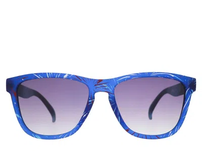 Goodr Star Spangled Birthday Suit Polarized Sunglasses In Blue