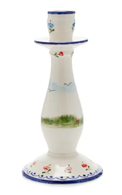 Goods By Laura Chautin Landscape Candle Holder In Multi