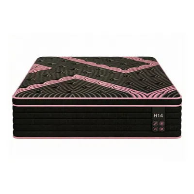 Goodsilo 10 Inch Hybrid Queen Size Mattress Medium Firm In Black