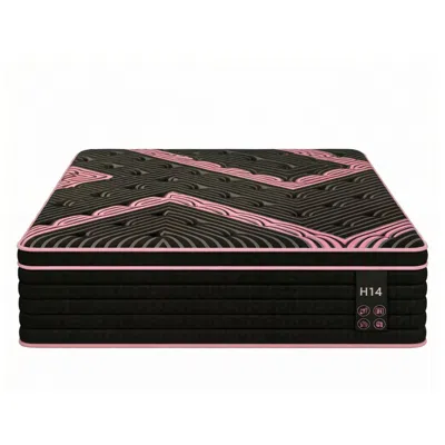 Goodsilo 12 Inch Hybrid King Size Mattress Medium Firm In Black