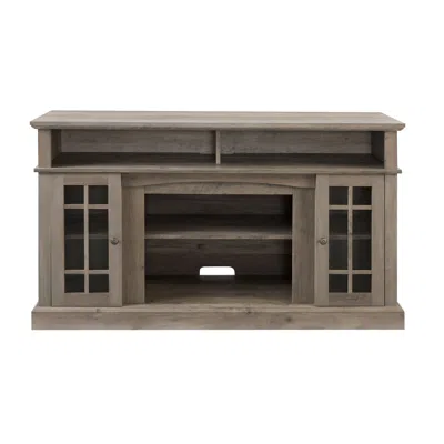 Goodsilo Classic Modern Entertainment Console Tv Stand In Brown