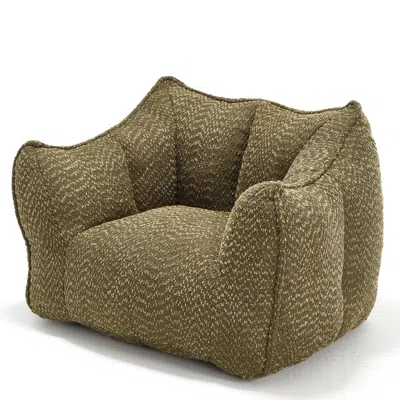Goodsilo Comfortable Square Supportive Foam Sofa Chair In Green