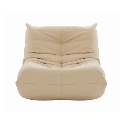 Goodsilo Contemporary Accent Armless Button Tufted Lounger Chair
