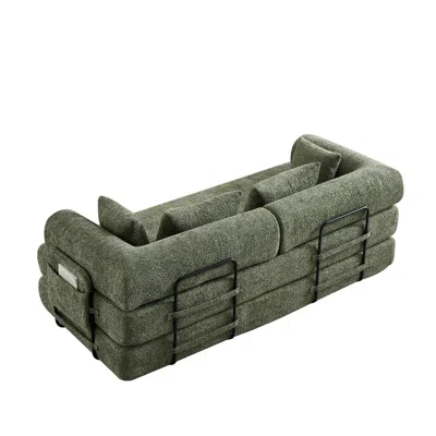 Goodsilo Convertible Sleeper Sofa Bed With Storage Pocket