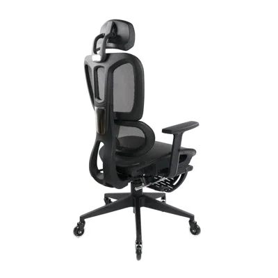 Goodsilo Ergonomic Office Chair With Lumbar Support In Black