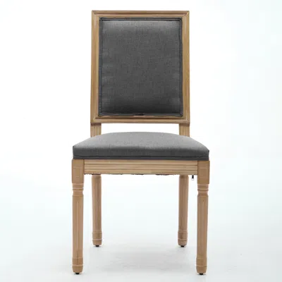 Goodsilo French Decor Chairs Set Of Two In Black